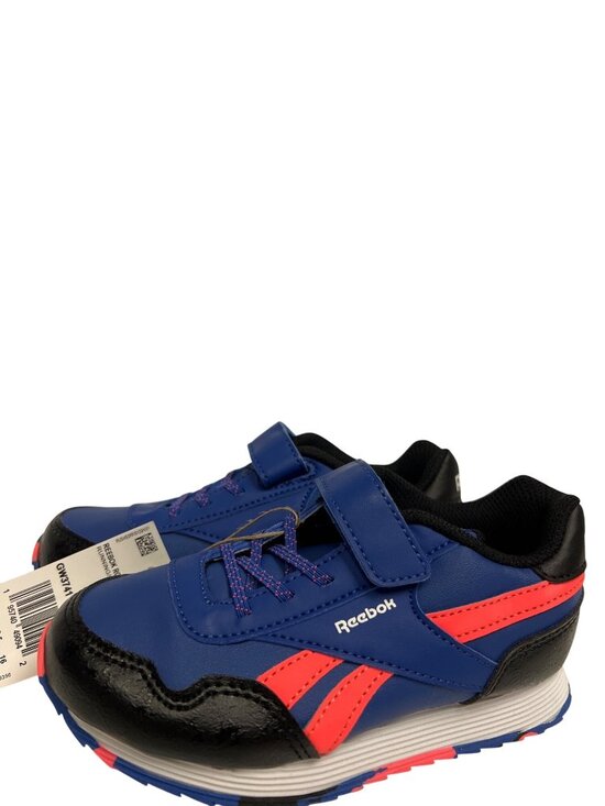 Reebok Kids Royal Classic Jogger 3.0 Sneakers Vector Blue Orange Size 10 NEW - Picture 5 of 9